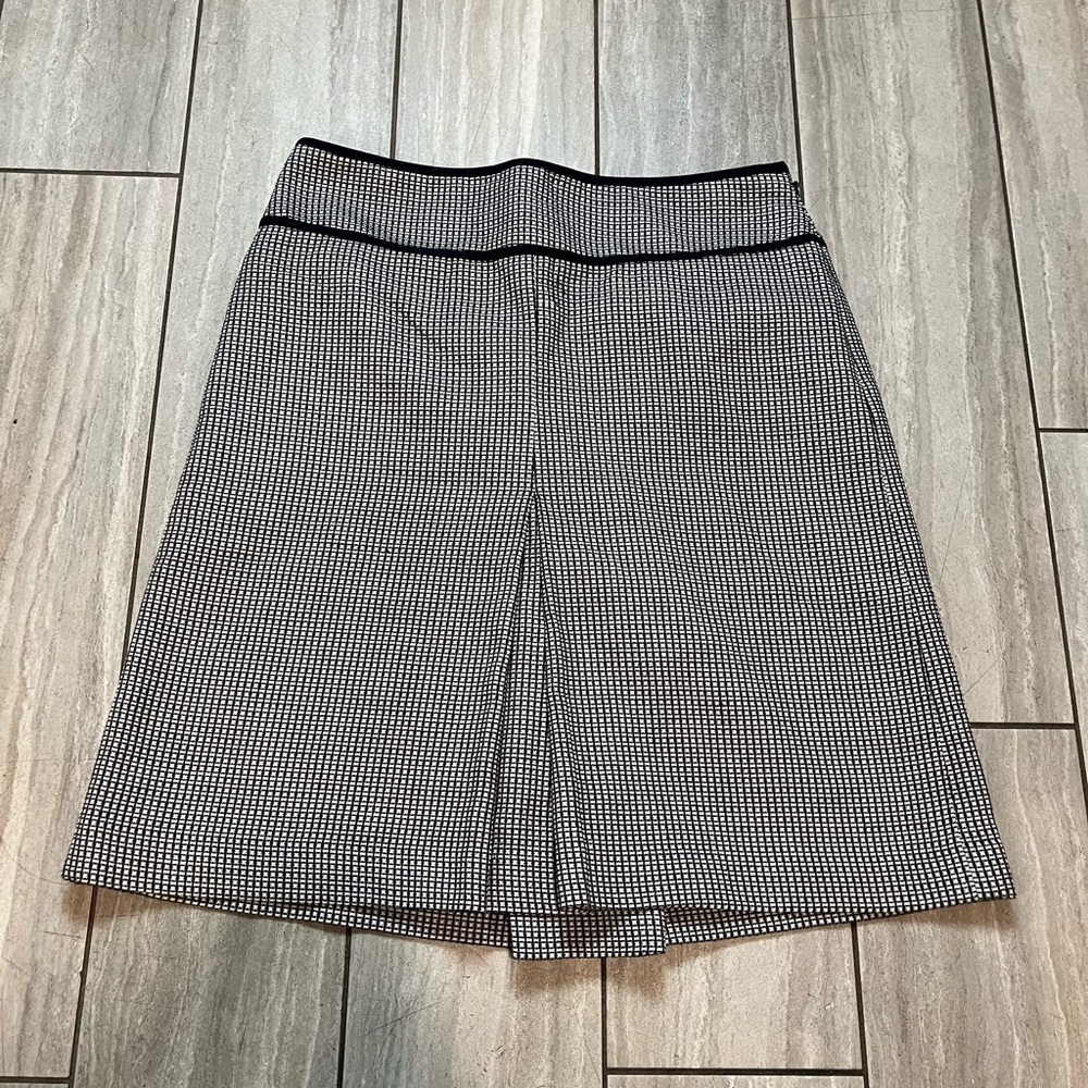 Ann Taylor Womens New With Tags Black & White Work Skirt Size 4